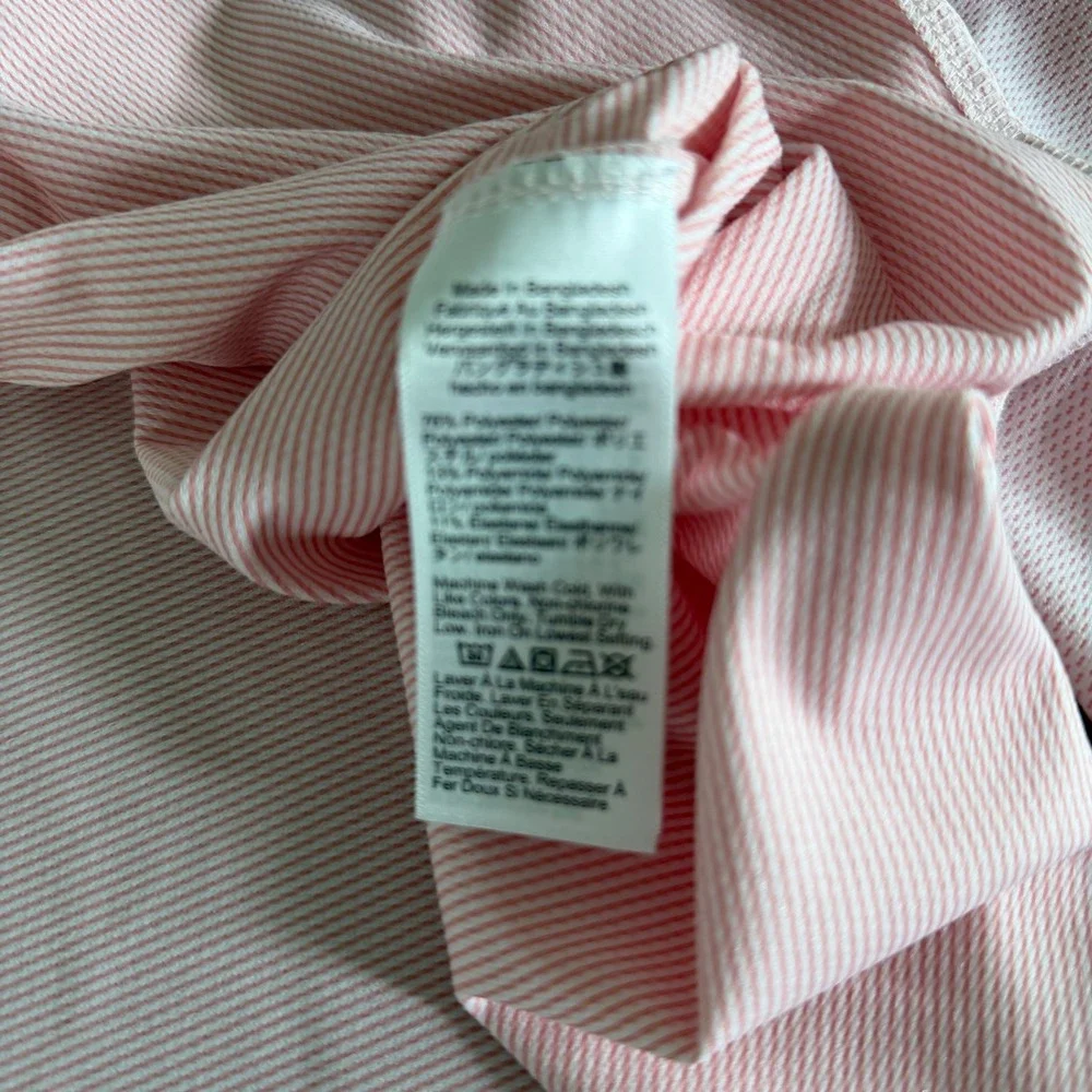 J. Crew Men's Pink Performance Button Up Dress Shirt XXL NEW
